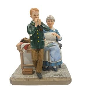 Norman Rockwell Vintage “Helping Mother” Figurine